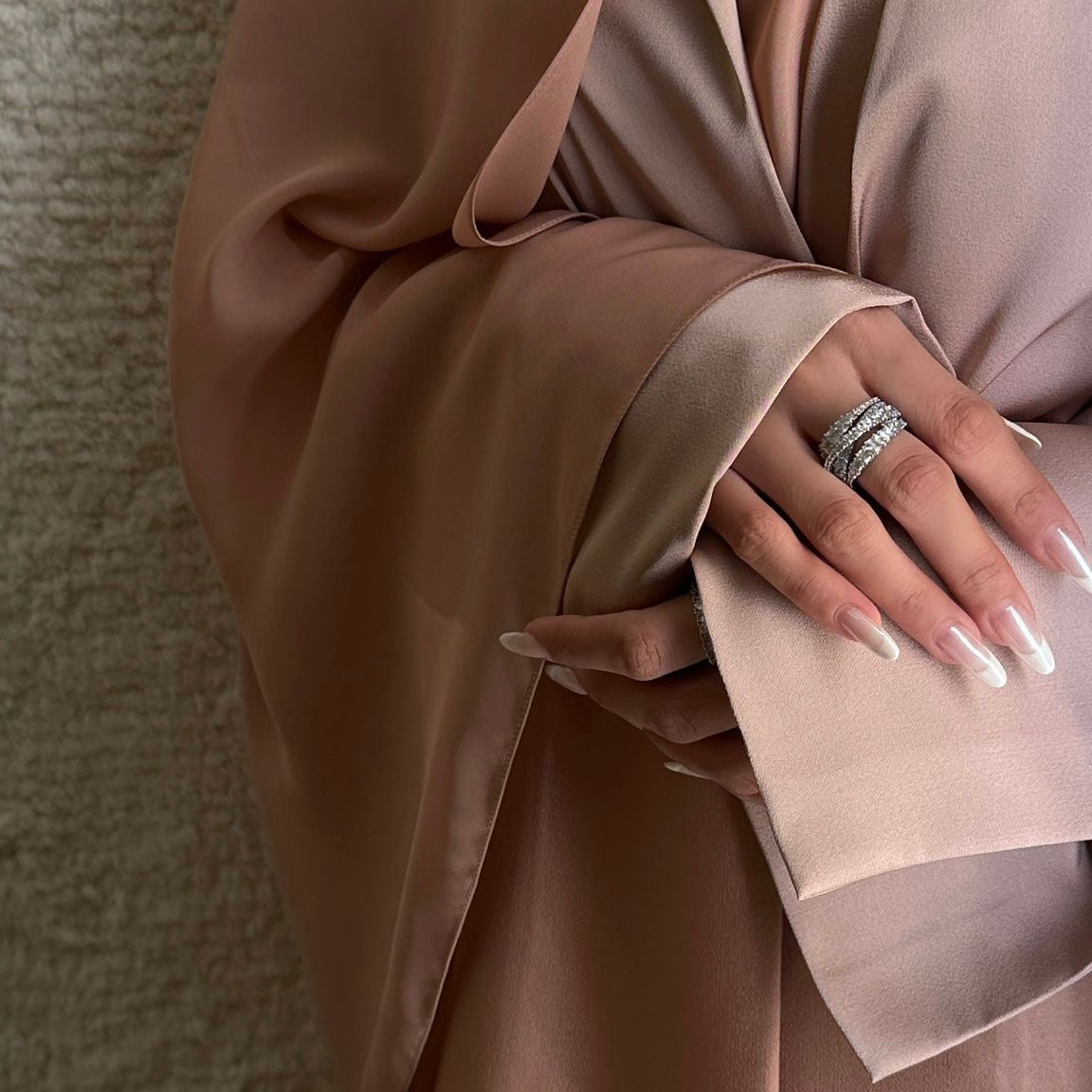 Blush Abaya