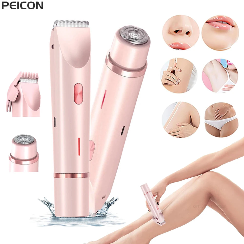 The 2-in-1 Electric Razor That Gives You Silky Smooth Skin – Instantly!