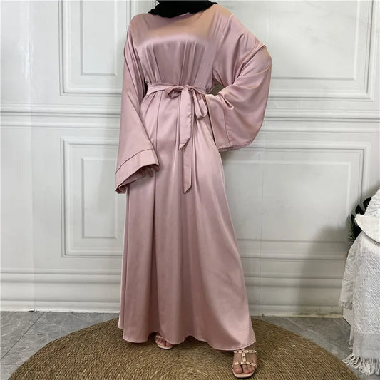 Satin Elegance Abaya